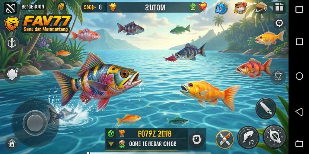 Gameplay seru Tembak Ikan di FAV77 dengan grafis menarik.