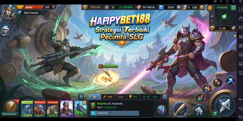 Tampilan gameplay <strong>HAPPYBET188</strong> yang seru dan menantang dalam kategori SLG.