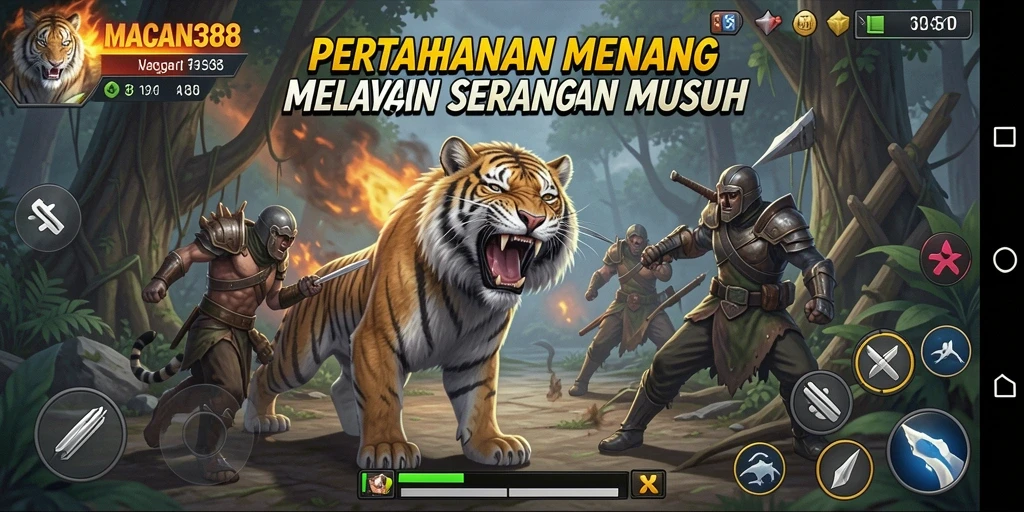 Gameplay seru di MACAN388 dengan menara pertahanan yang strategis.