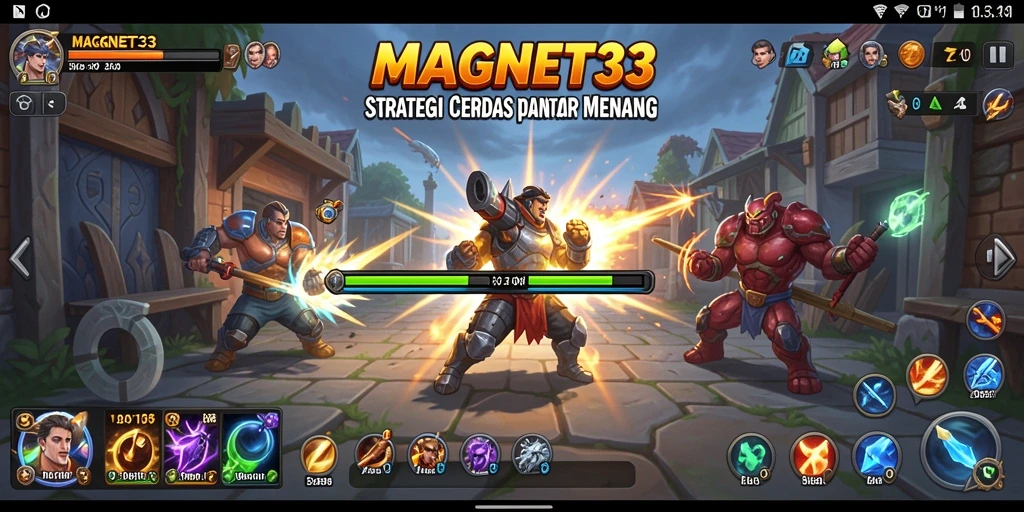 Tampilan gameplay menarik dari MAGNET33 yang penuh strategi.