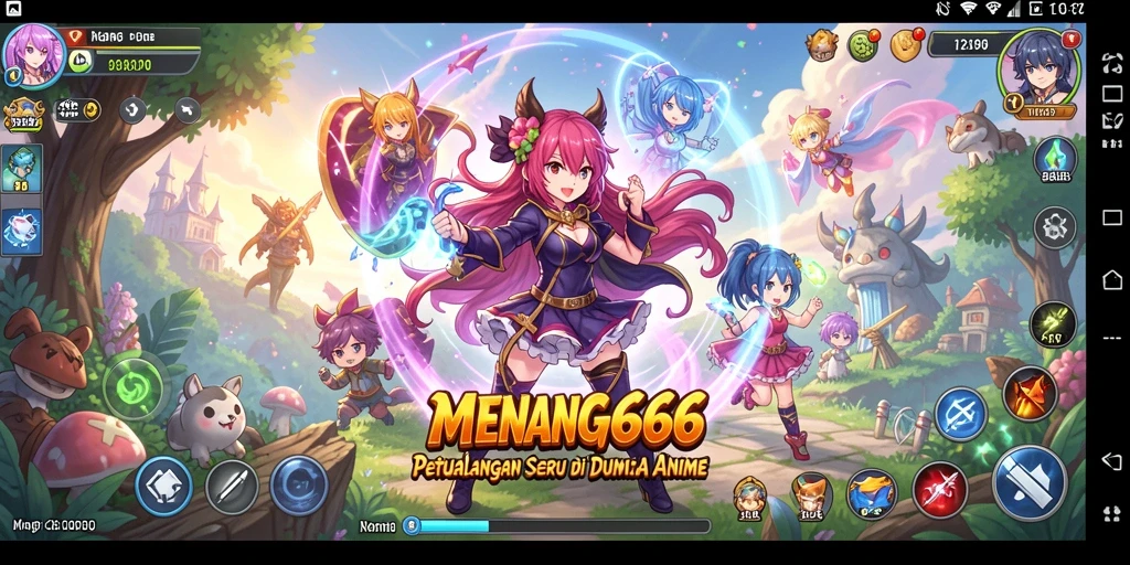 Gameplay seru dengan karakter Anime yang mengagumkan.