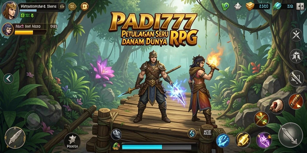 Tangkapan layar dari gameplay PADI777 yang mendebarkan dan kaya akan aksi RPG.
