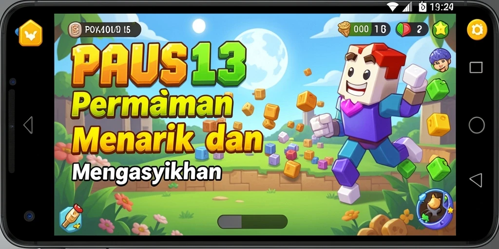 Tampilan gameplay PAUS123 yang penuh tantangan puzzle.