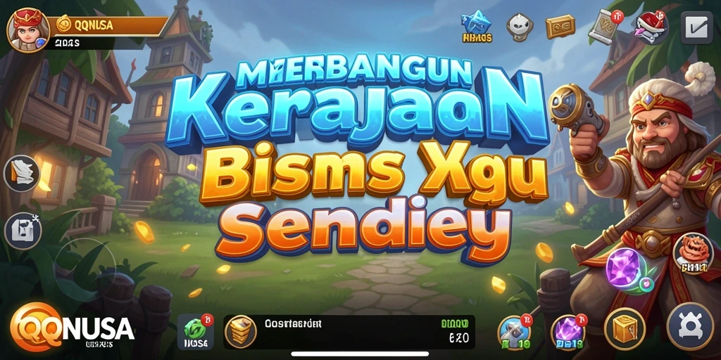 Tampilan menarik yang menggambarkan gameplay Tycoon di QQNUSA.