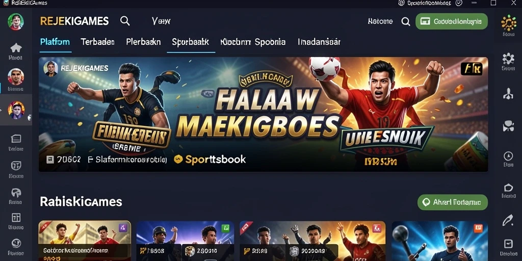 Tampilan utama gameplay REJEKIGAMES dengan pilihan taruhan yang menarik.