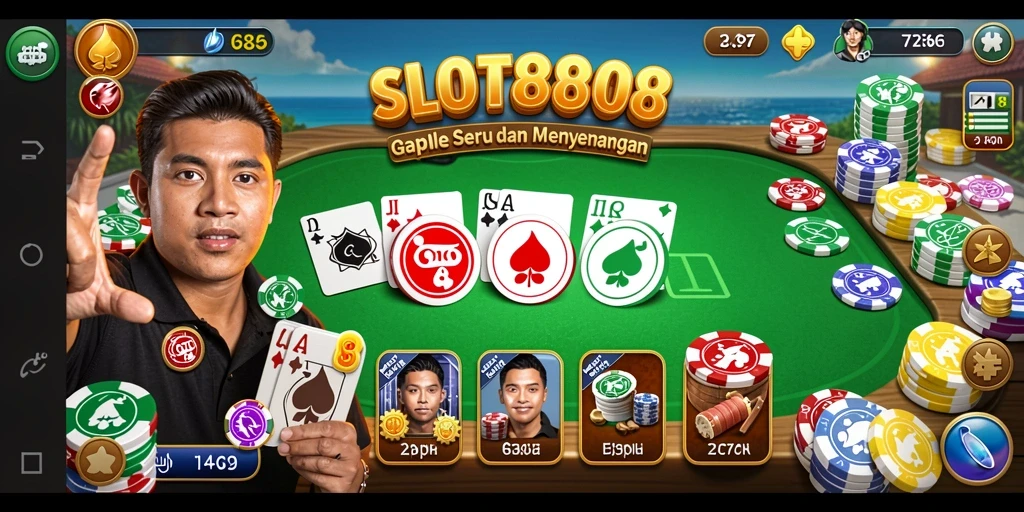 Gameplay menegangkan dan interaktif di SLOT8808.