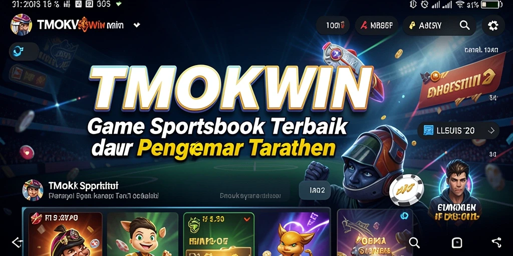 Tampilan gameplay Sportsbook di aplikasi TMOKWIN yang menarik.